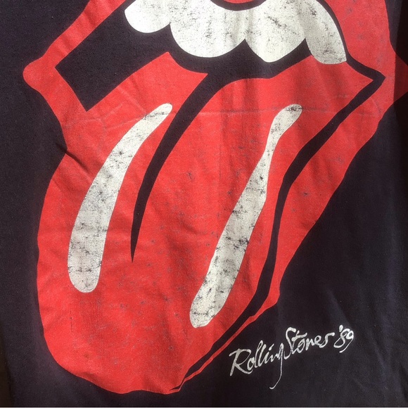 Vintage 1989 Rolling Stones Tour T-Shirt! - Picture 6 of 8